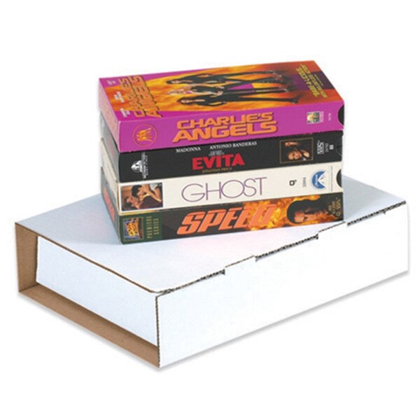 VHS Mailer-Ships 4 VHS Tapes in Sli